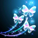 Logo of Neon Butterfly Wallpapers android Application 